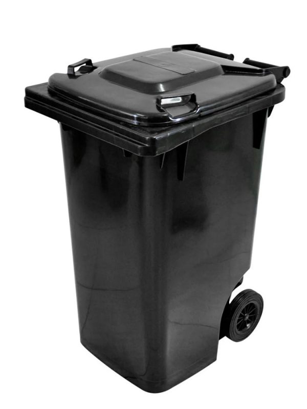 CONTENTOR GARI 240L RODA 200MM PRETO