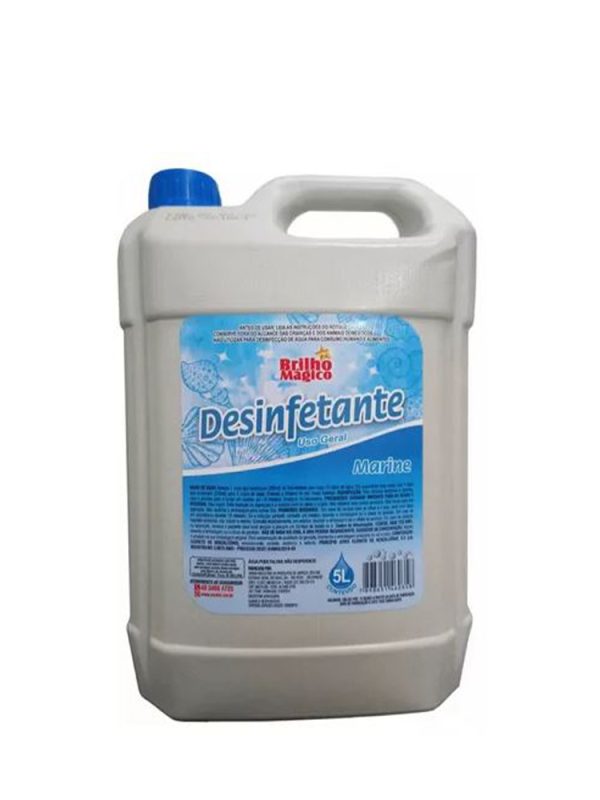 DESINFETANTE BRILHO MAGICO MARINE 5 LT