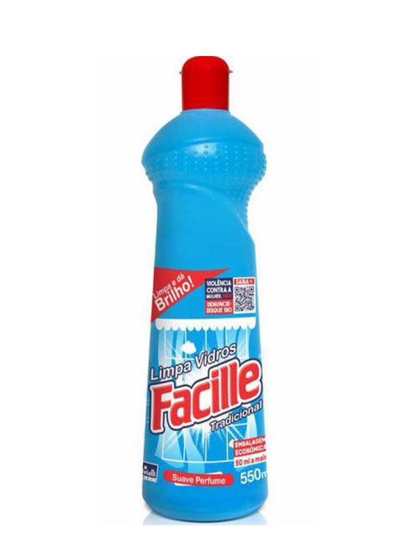 LIMPA VIDROS SQUEEZE COM TAMPA 500ML