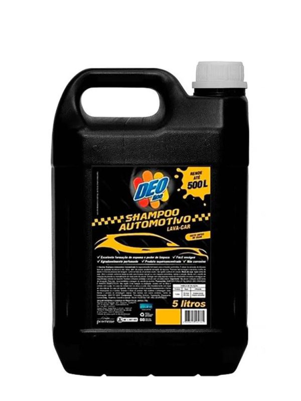 SHAMPOO AUTOMOTIVO CONCENTRADO 1:100 5L DLINE