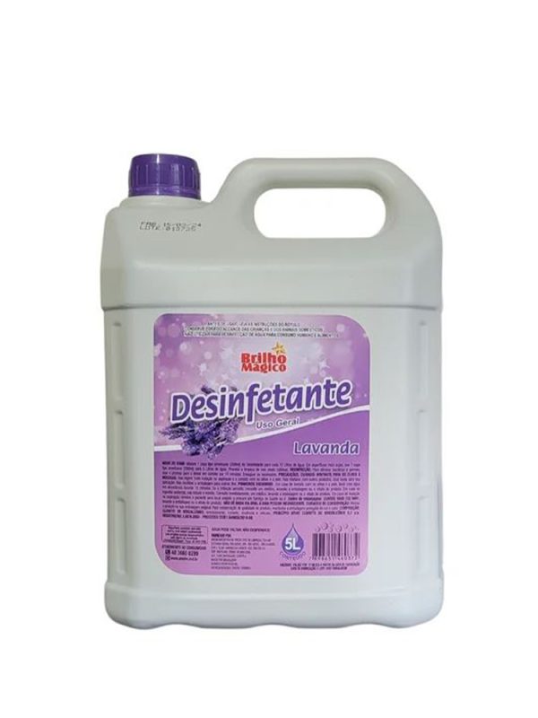 DESINFETANTE BRILHO MAGICO LAVANDA 5L