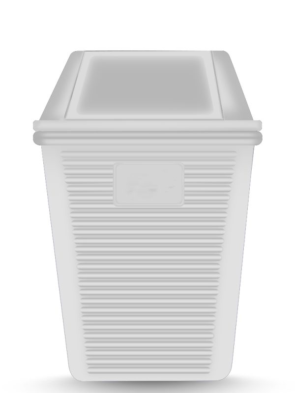 LIXEIRA BASCULANTE 60L BRANCA BELOSCH
