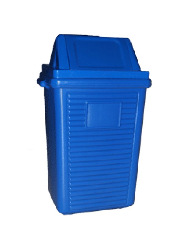 LIXEIRA BASCULANTE 60L AZUL BELOSCH