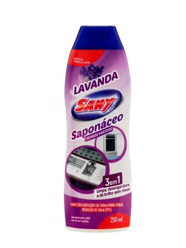 SAPONACEO CREMOSO SANY MULTIUSO LAVANDA 250ML