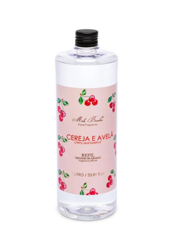 REFIL DIFUSOR CEREJA E AVELA - 1 LT