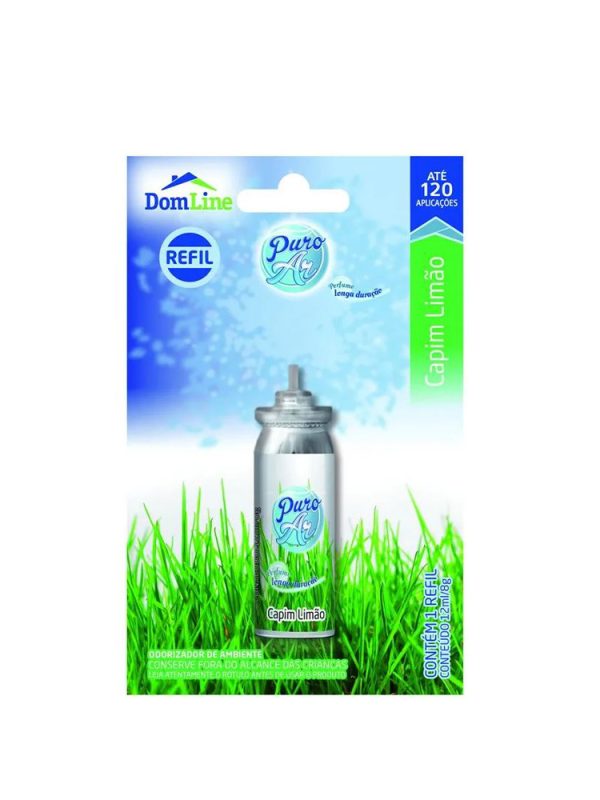 REFIL NEUTRALIZADOR PURO AR 12ML MIN CAPIM LIMAO