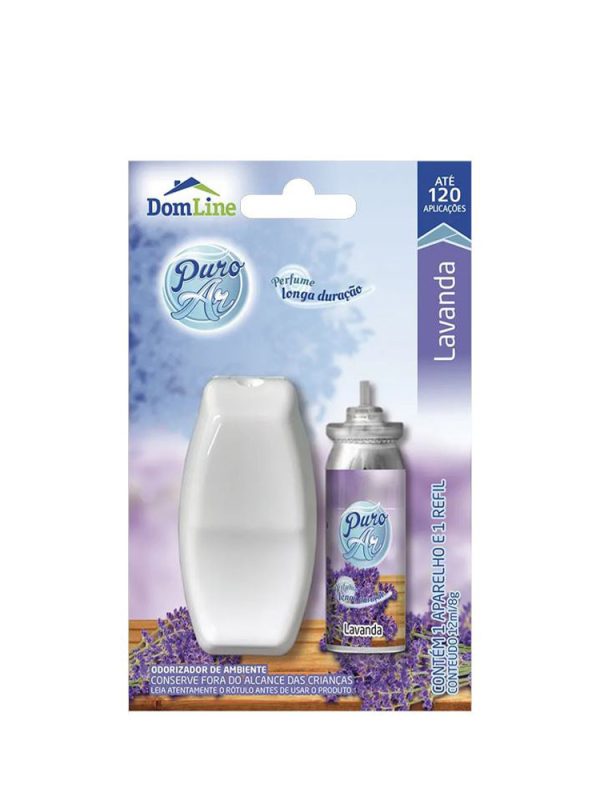 NEUTRALIZADOR PURO AR 12ML REFIL+AP.LAVANDA
