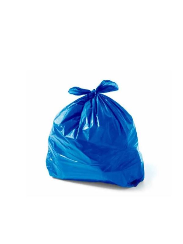 SACO DE LIXO 20L AZUL C/100UN
