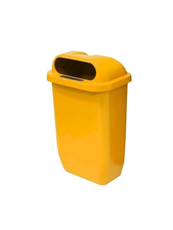 LIXEIRA PAPELEIRA 50 LTS. /AMARELO