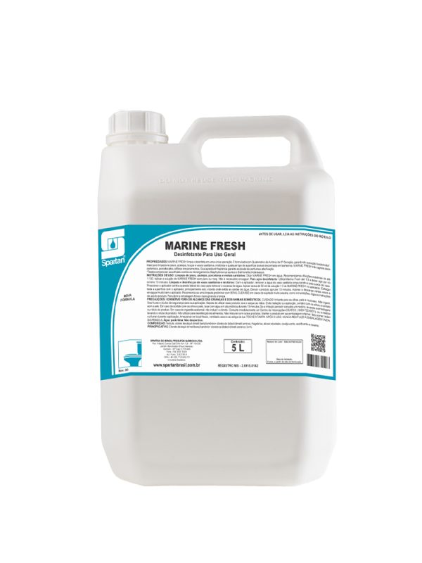 DESINFETANTE MARINE FRESH 5 LITROS SPARTAN