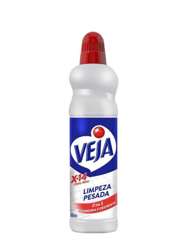 LIMPADOR VEJA X14 LIMPEZA PESADA 500ML