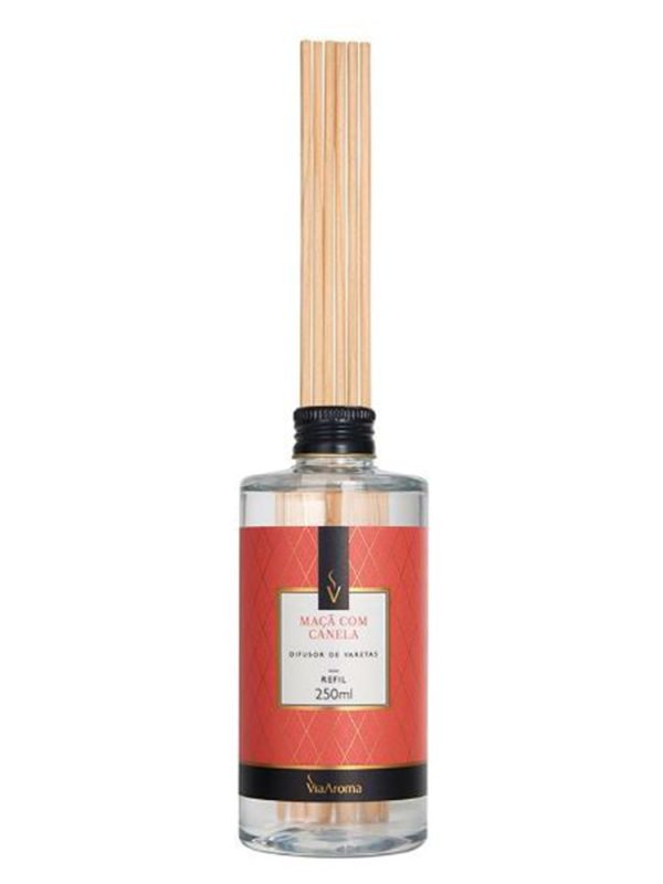 REFIL 250ML DIF. DE VARETAS CLASSICA MACA C/CANELA