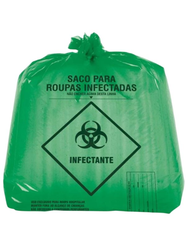 SACO HAMPER VERDE 120L 90X100 C/100UN