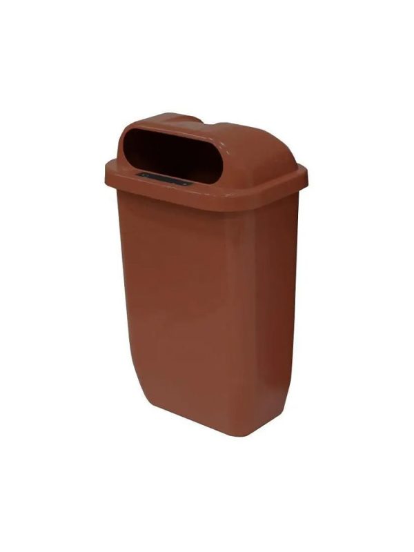 LIXEIRA PAPELEIRA 50 LTS. /MARROM