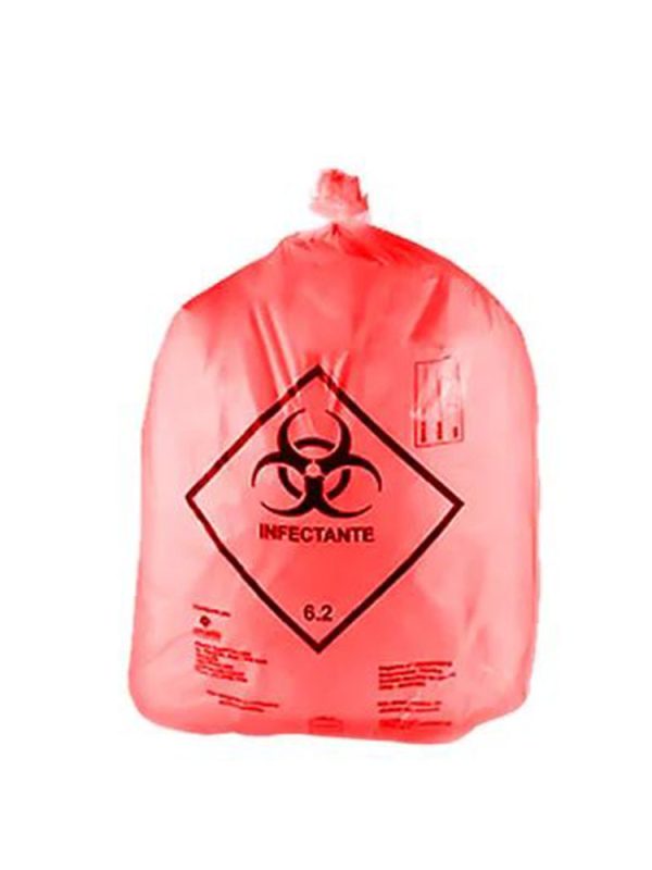 SACO HAMPER VERMELHO 120L 90X100 C/100UN