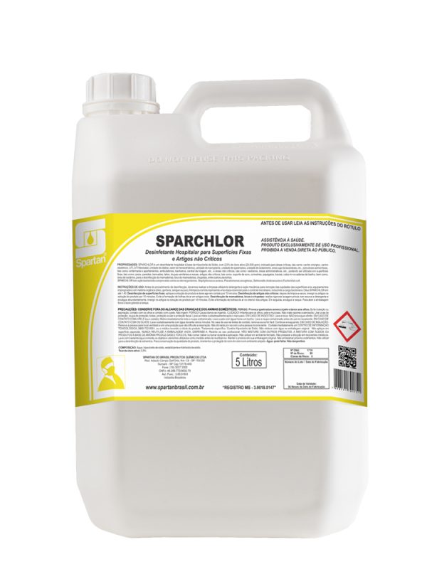 SPARCHLOR 5 LITROS SPARTAN
