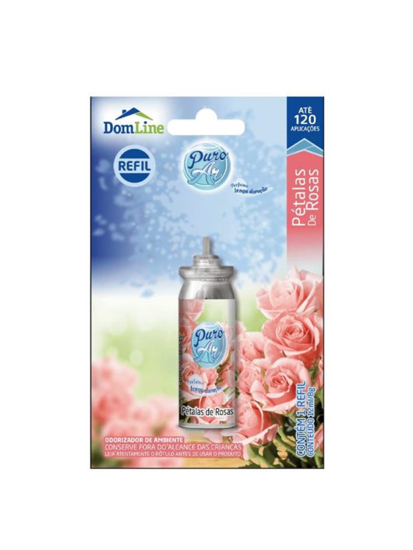 REFIL NEUTRALIZADOR PURO AR 12ML MINI PETALAS