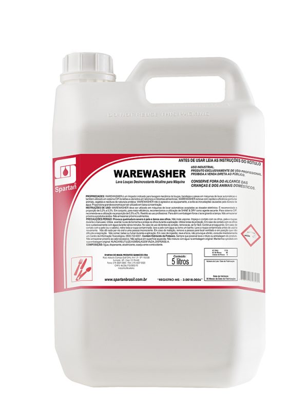 WAREWASHER 5 LITROS SPARTAN