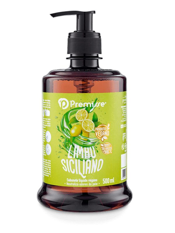 SABONETE VEGANO LIMAO SICILIANO 500ML