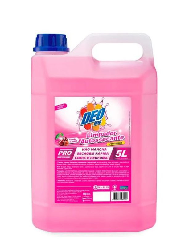 LIMPADOR PERFUMADO AUTO SECANTE CEREJA E AVELA 5L