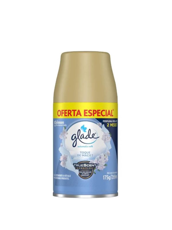 REFIL NEUTRALIZADOR GLADE AUTOMATIC 269ML TOQUE MACIO