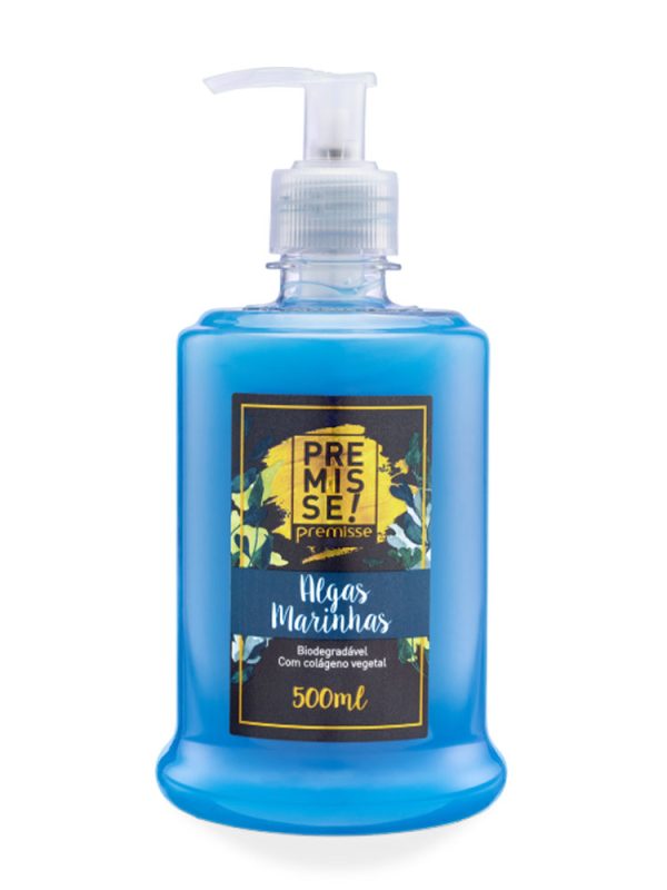 SABONETE PREMISSE PUMP 500ML ALGAS MARINHAS
