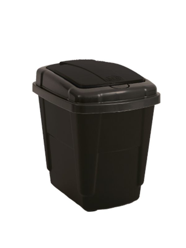 LIXEIRA CLICK 4,5L - PRETA MB