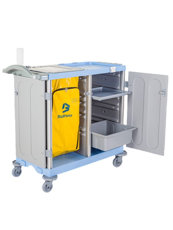 CARRO HOSPITALAR - MOD. HOSP 300 BRALIMPIA