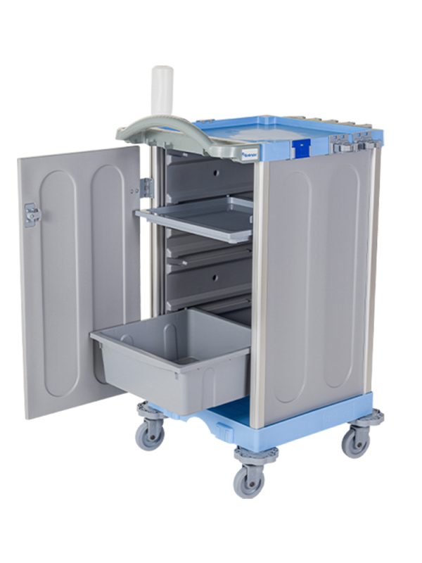 CARRO HOSPITALAR - MOD. HOSP 100 BRALIMPIA