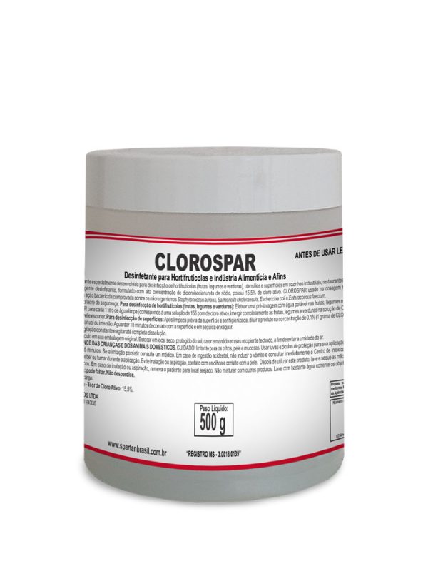 SANITIZANTE CLOROSPAR 500G SPARTAN