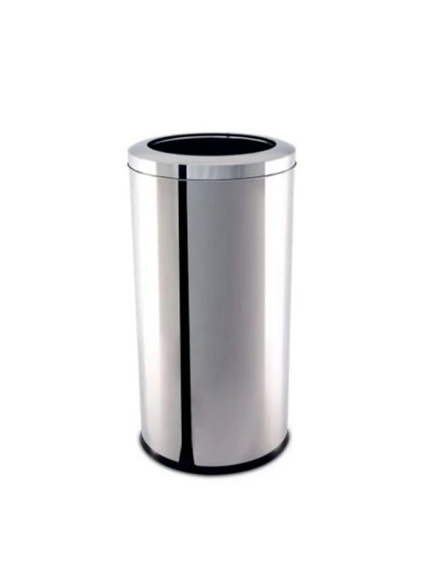 LIXEIRA CINZEIRO INOX ø 20CM X 59CM