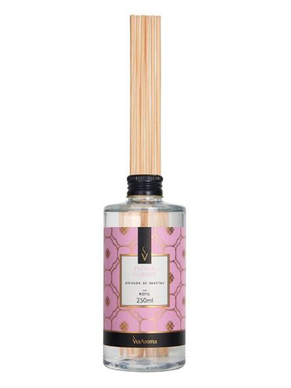 REFIL 250ML DIF. DE VARETAS CLASSICA PEONIA GARDEN