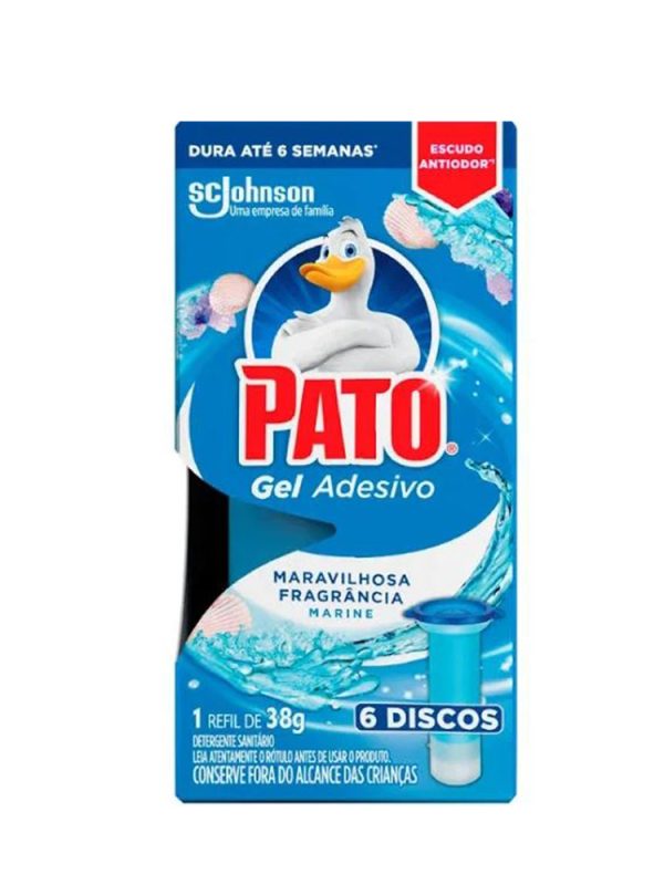 REFIL GEL ADESIVO PATO C/6 APLICACOES MARINE