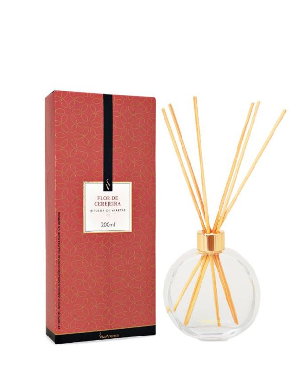 DIF. DE VARETAS 200ML CLASSICA FLOR DE CEREJEIRA