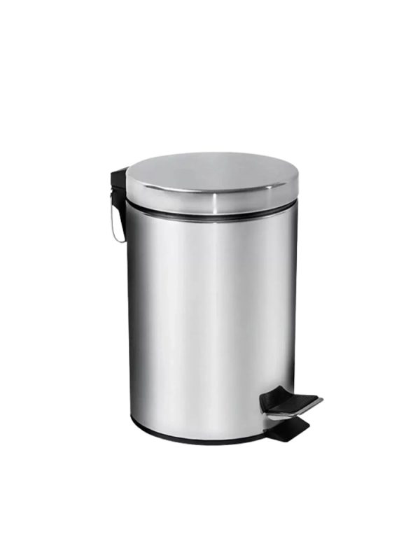 LIXEIRA INOX 12L COM PEDAL