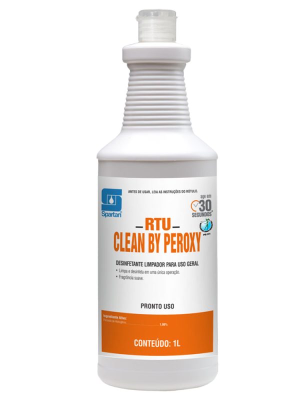 LIMPADOR DE USO GERAL RTU CLEAN BY PEROXY SPARTAN 1L