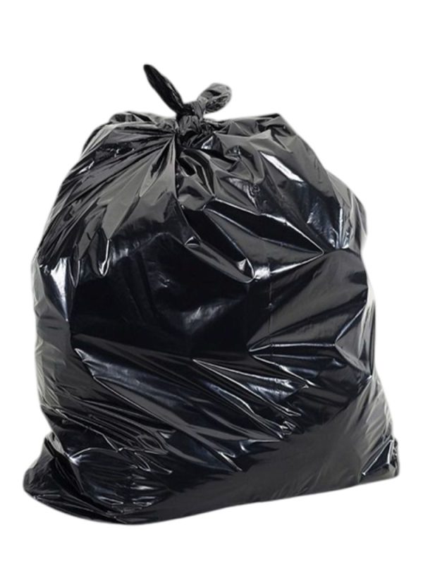 SACO DE LIXO 300L PRETO 0,10 C/50UN