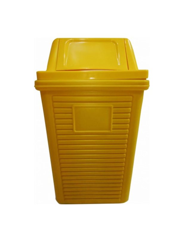 LIXEIRA BASCULANTE 60L AMARELA BELOSCH