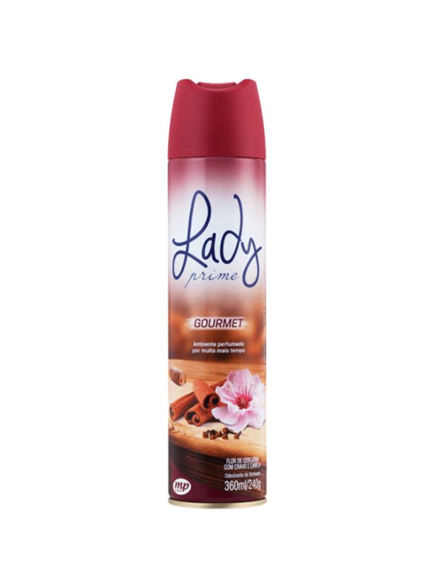ODORIZADOR LADY PRIME 360ML GOURMET- FLOR CEREJ/CR