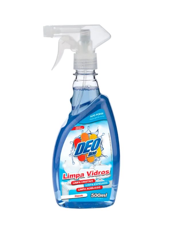 LIMPA VIDROS CLASSICO DEOLINE SPRAY 500ML