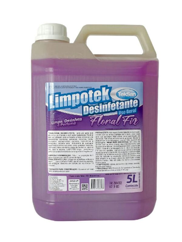 DESINFETANTE LIMPOTEK FLORAL FIX 5L