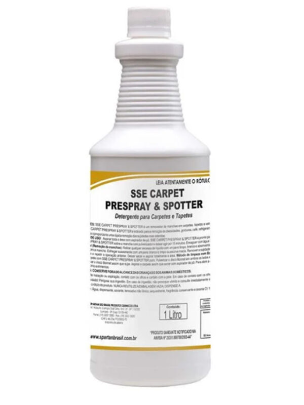 LIMPA CARPETE E ESTOFADO SSE CARPET PRESPRAY SPOTTER 1L SPARTAN