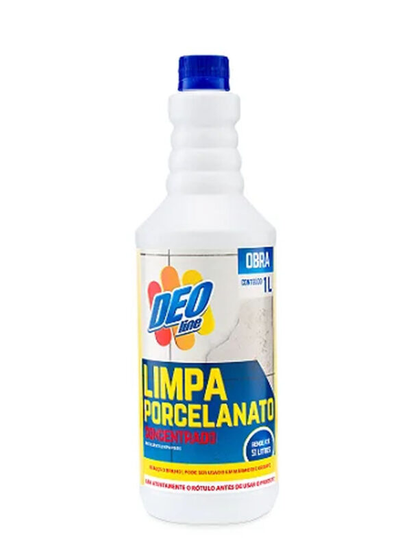 LIMPA PORCELANATO DEOLINE PÓS OBRA 1L