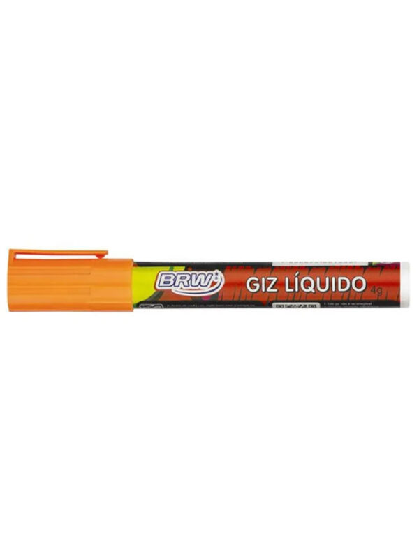 GIZ LIQUIDO 6MM LARANJA 4GR