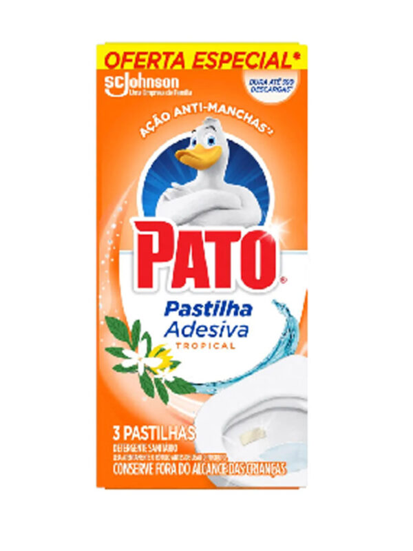 PASTILHA ADESIVA PATO TROPICAL C/3UN