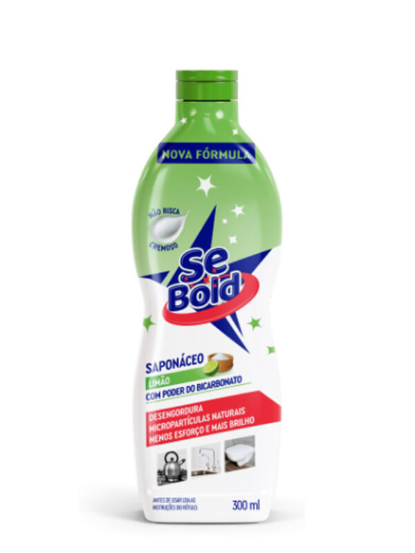 SAPONACEO CREMOSO SEBOLD LIMÃO 300ML