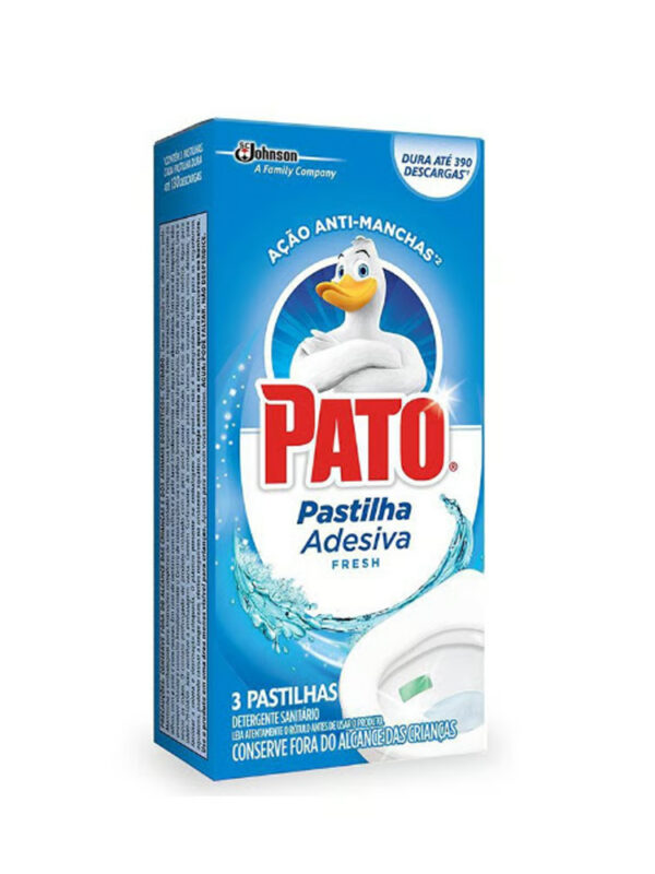 PASTILHA ADESIVA PATO FRESH C/3UN